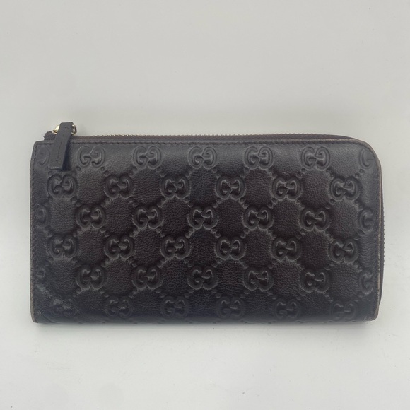 GUCCI | Guccissima Zip Around Long Wallet | 100% Authentic - Picture 1 of 16